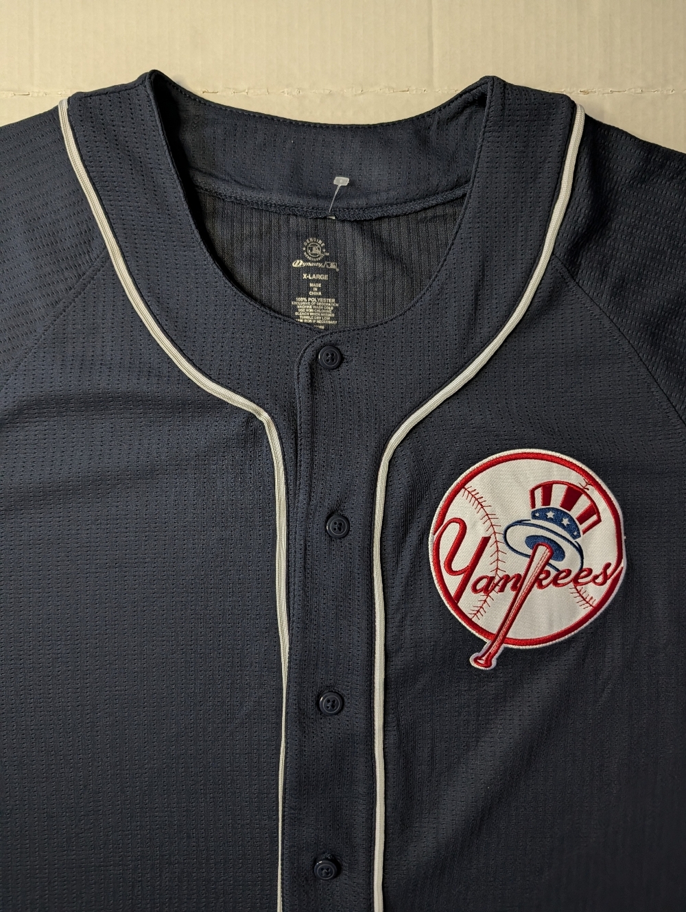 New York Yankees Genuine Merchandise Dynasty Series Baseball Jersey Men's XL - Picture 2 of 10